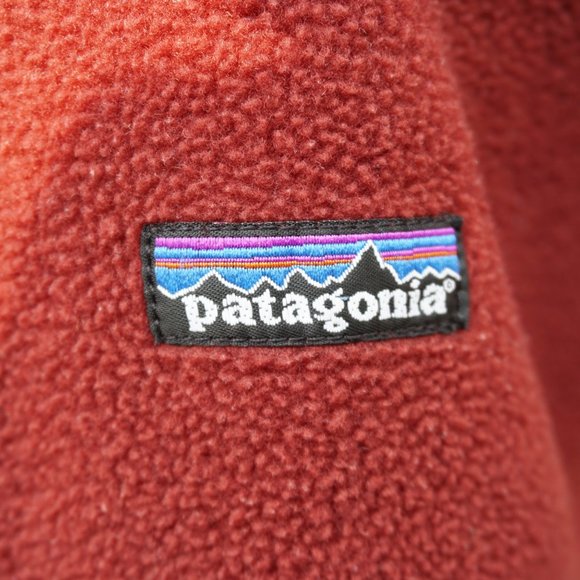 Patagonia Fleece Korbel Brandy Pullover Burgundy M - Picture 4 of 6